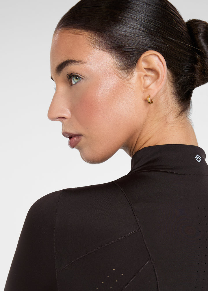 Aztec Diamond Core Base Layer Long Sleeves Espresso