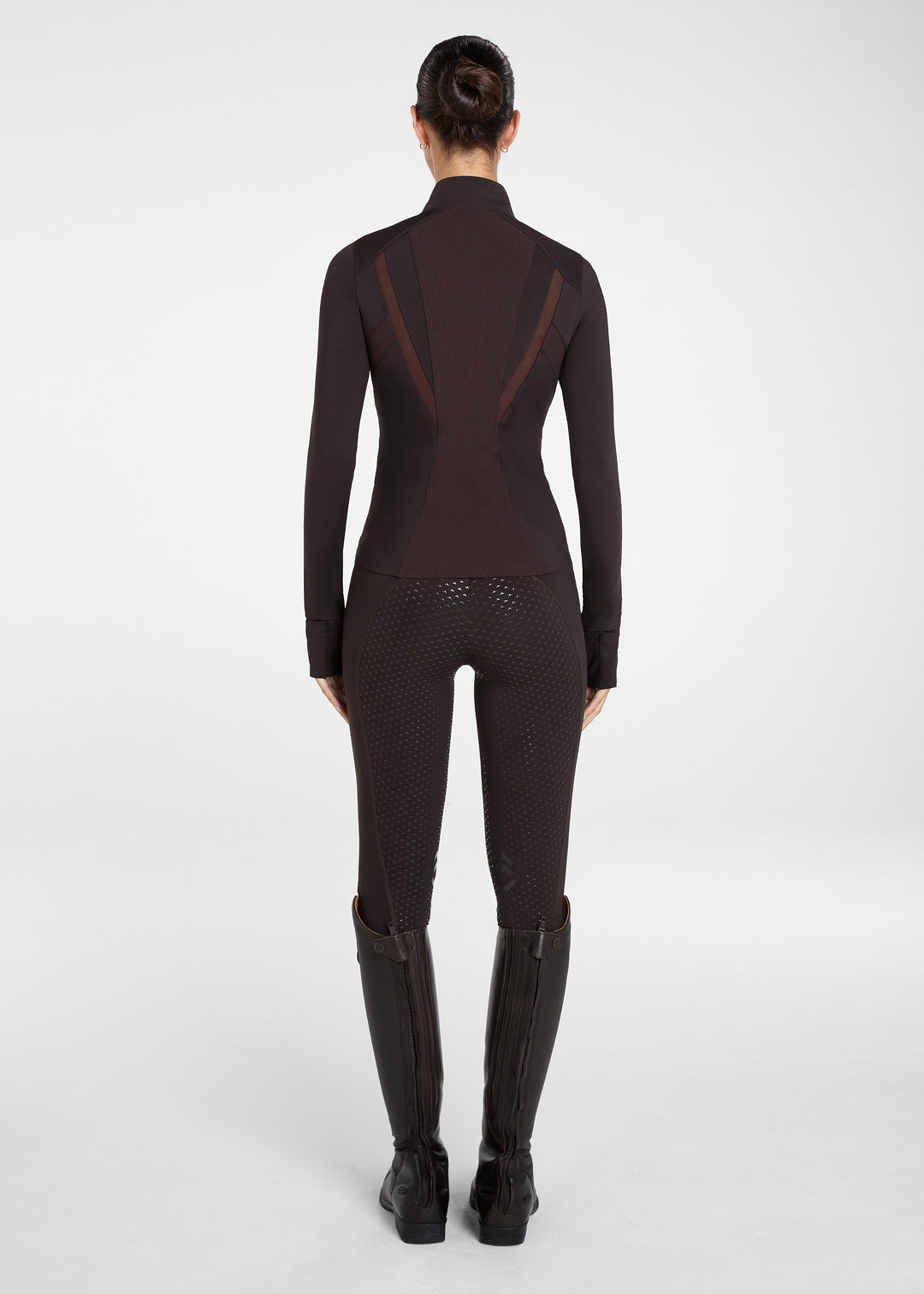 Aztec Diamond Core Fitted Jacket Espresso
