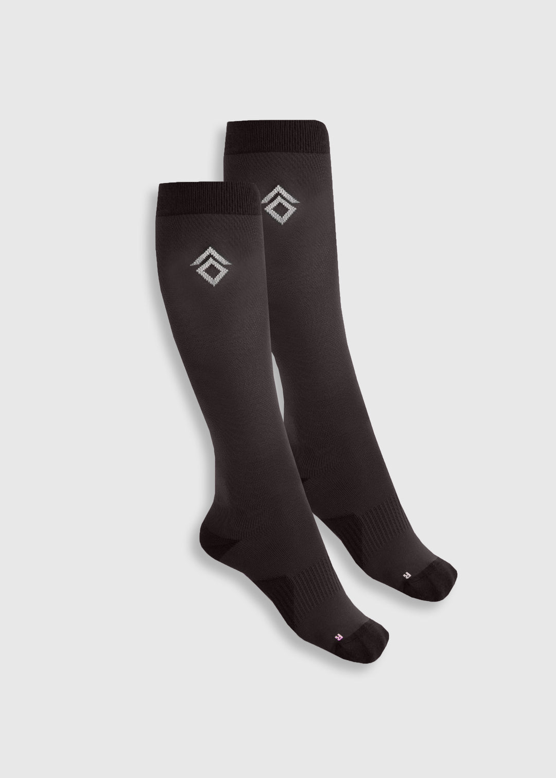 Aztec Diamond Pressure Padded Socks 2 Pack Espresso