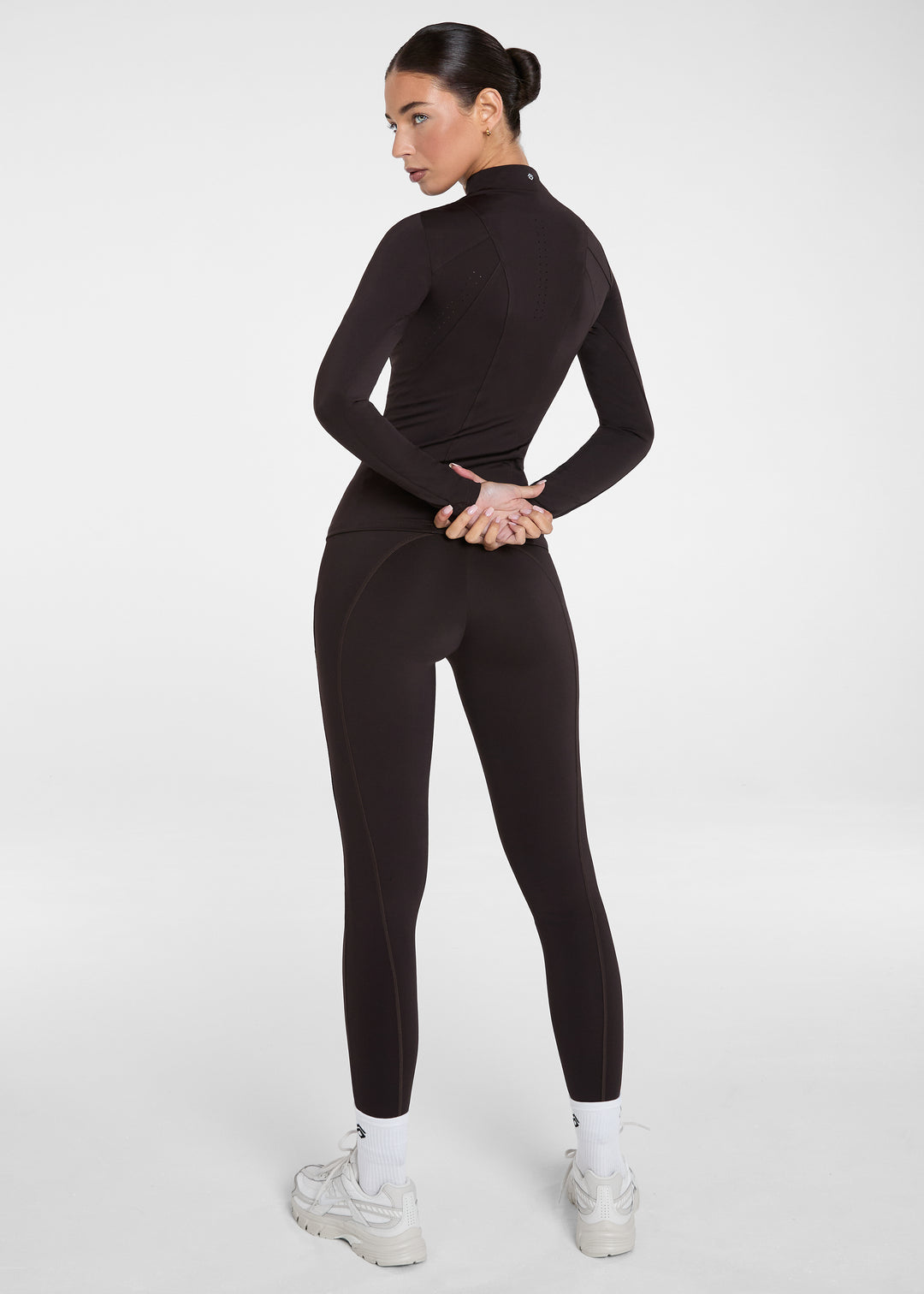 Aztec Diamond Core Base Layer Long Sleeves Espresso
