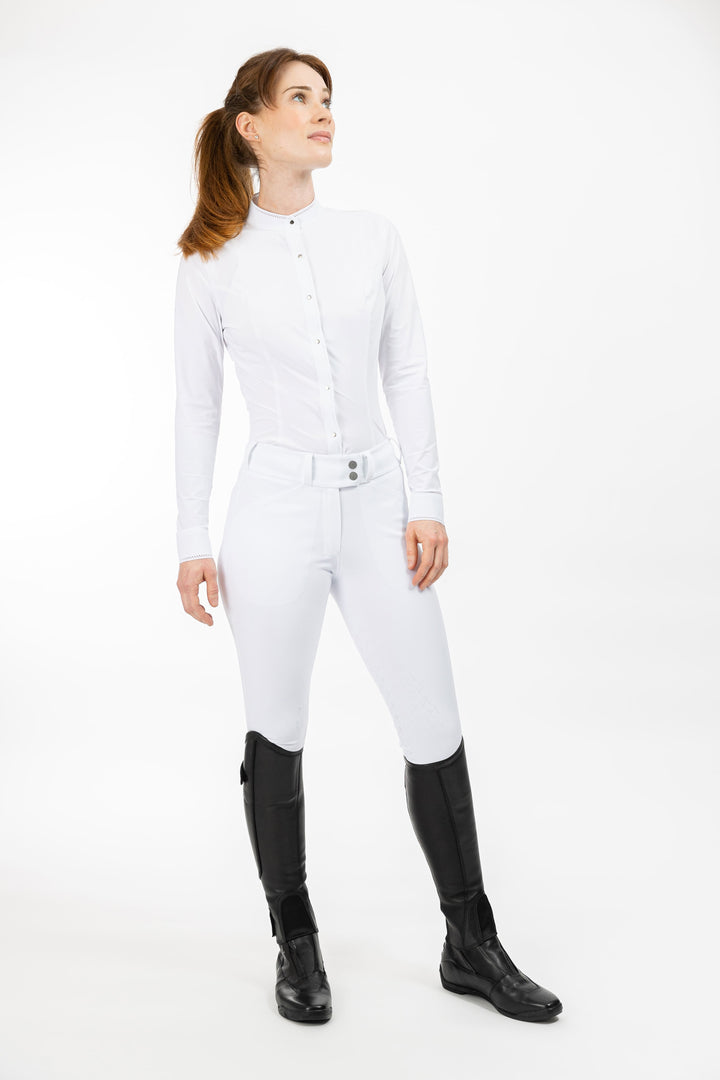 Melody polo shirt long sleeves