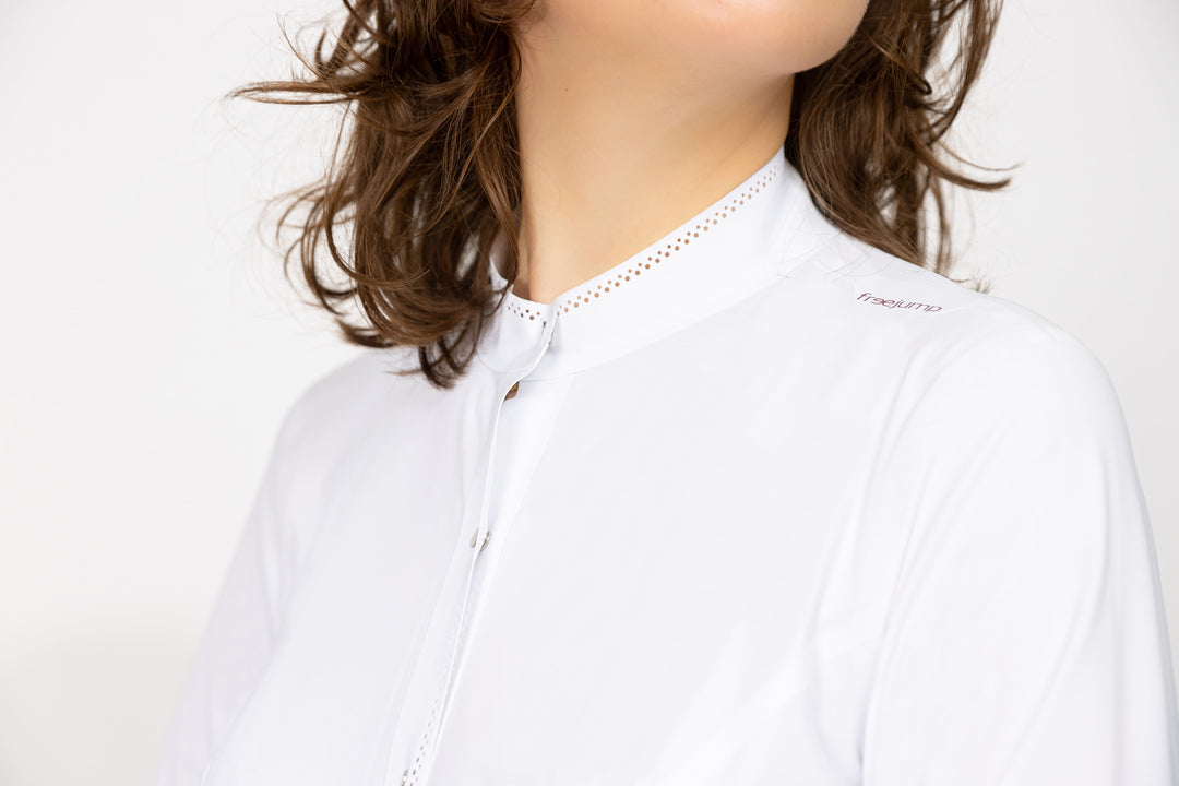 Melody polo shirt long sleeves