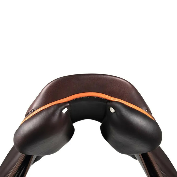 Contact saddle with calfskin leather