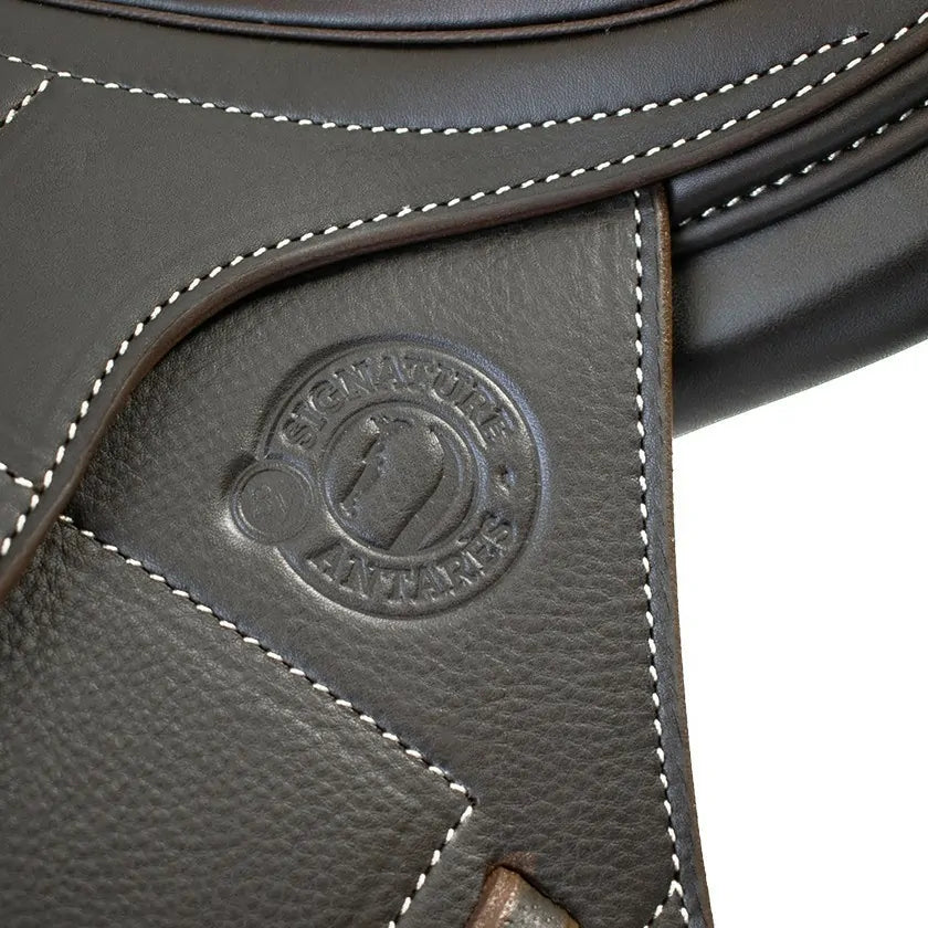 Signature saddle with calfskin leather