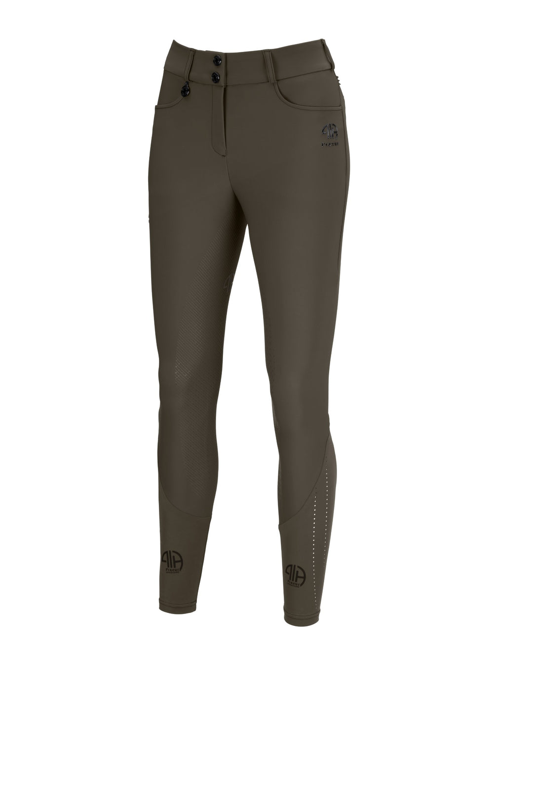 Pikeur Ceelina Matrix GripTec Fullgrip Highwaist - Deep Khaki