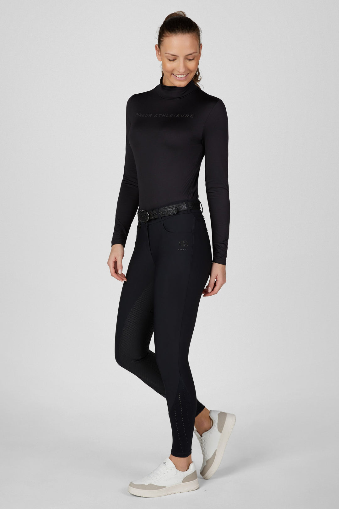 Pikeur Ceelina Matrix GripTec Fullgrip Highwaist - Black