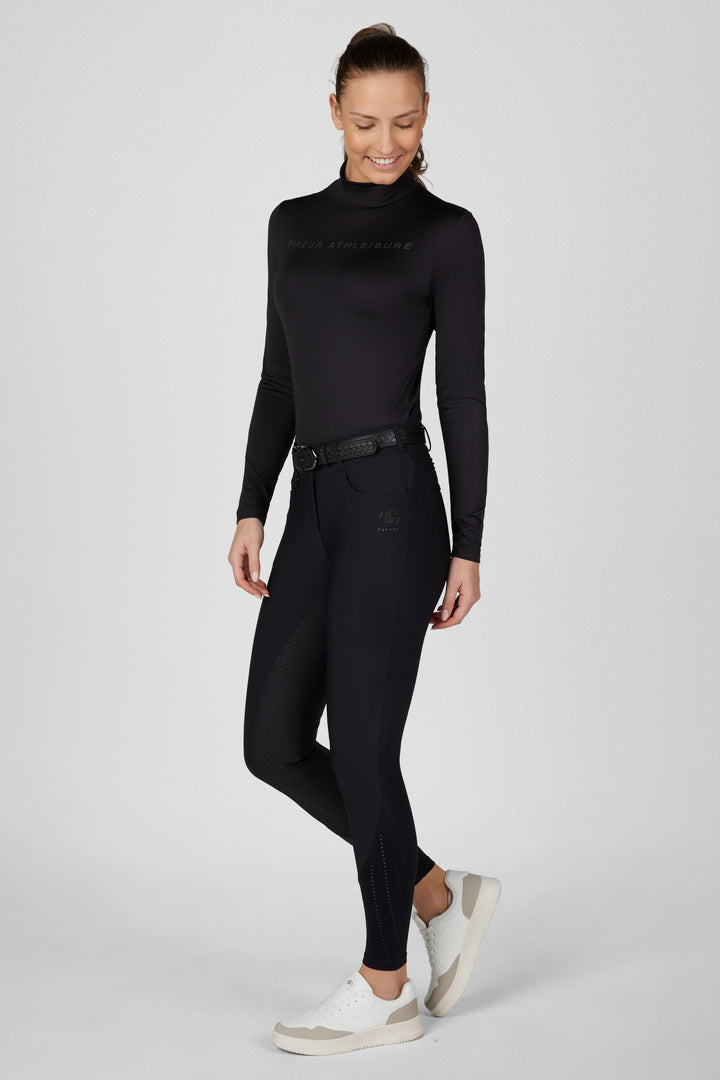 Pikeur Ceelina Matrix GripTec Fullgrip Highwaist - Black