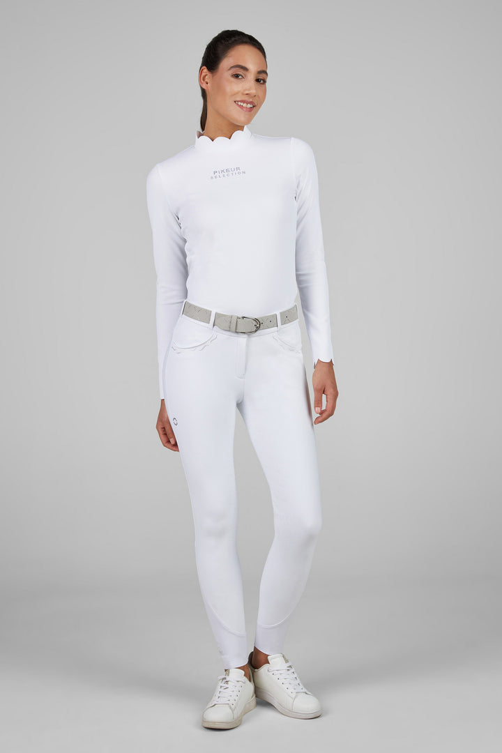 Ceelina high waist breeches full grip white