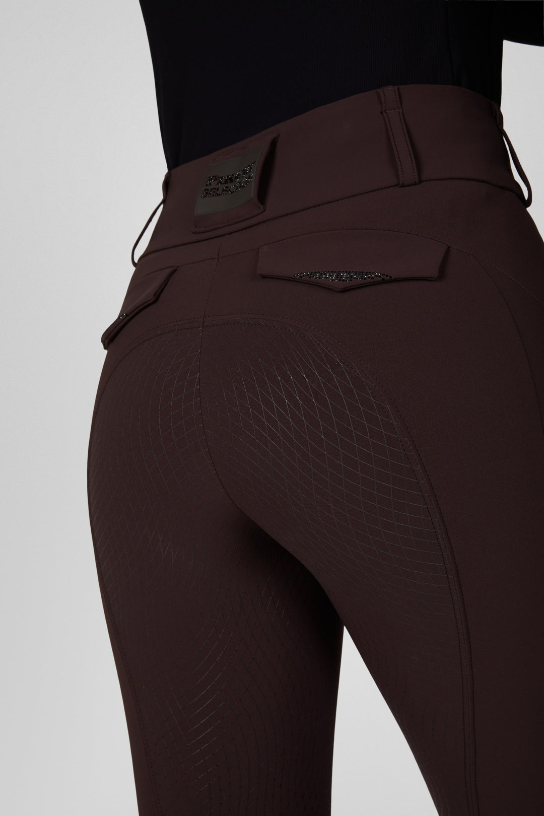 Pikeur Cantira Matrix GripTec Fullgrip Highwaist - Chocolate Brown