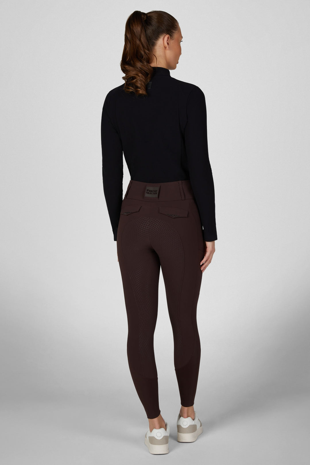 Pikeur Cantira Matrix GripTec Fullgrip Highwaist - Chocolate Brown