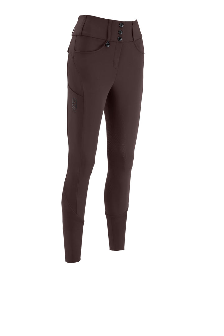 Pikeur Cantira Matrix GripTec Fullgrip Highwaist - Chocolate Brown