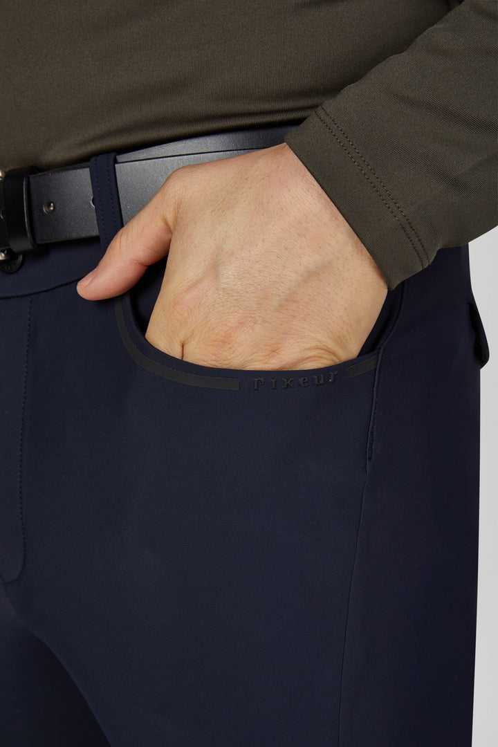 Pikeur Fendrik GripTec Knee Kneegrip Men - Nightblue
