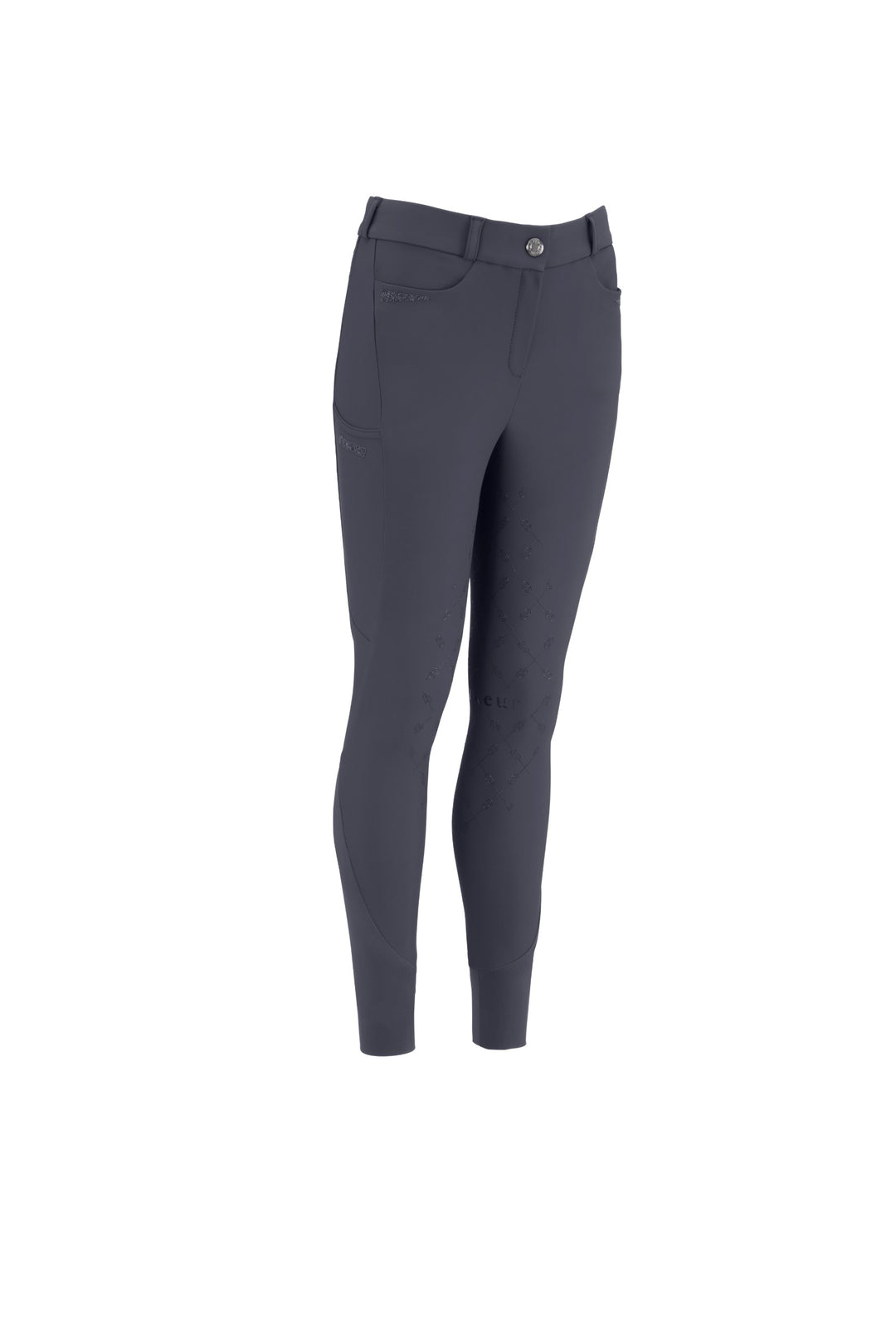 Pikeur Ceelina GripTec Kids Fullgrip Midwaist - Graphite Blue