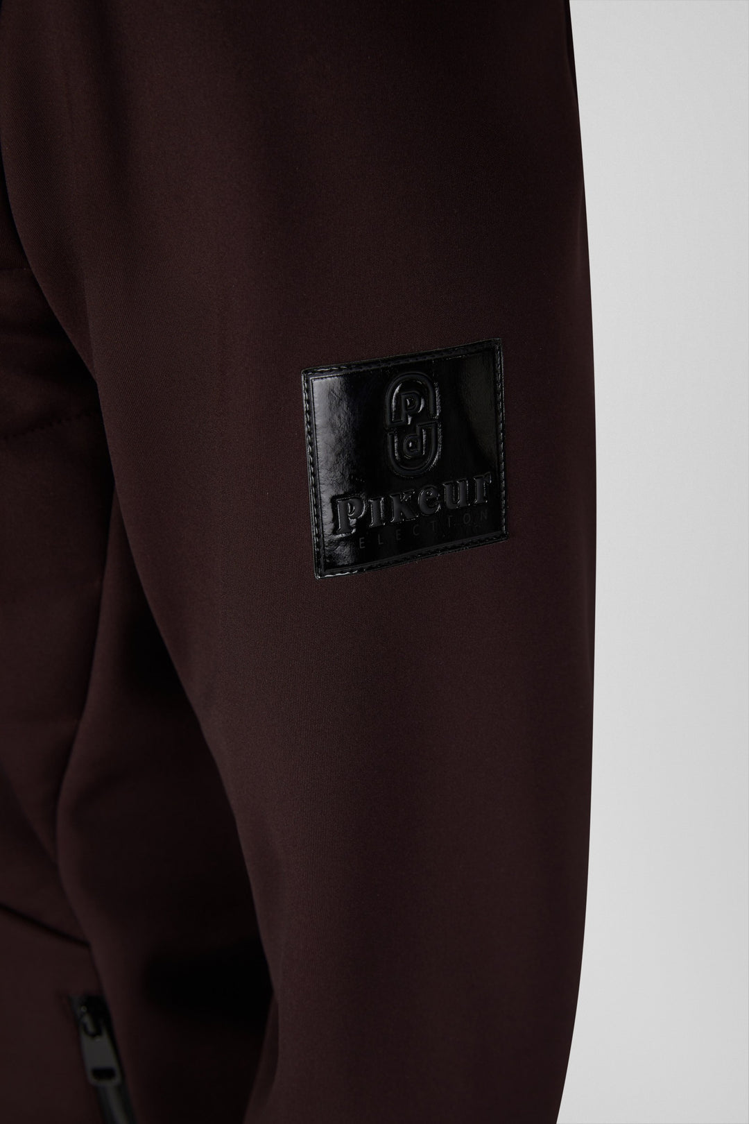 Pikeur Quiltshield Fleece Quilted Fleece Jacket - Chocolate Brown