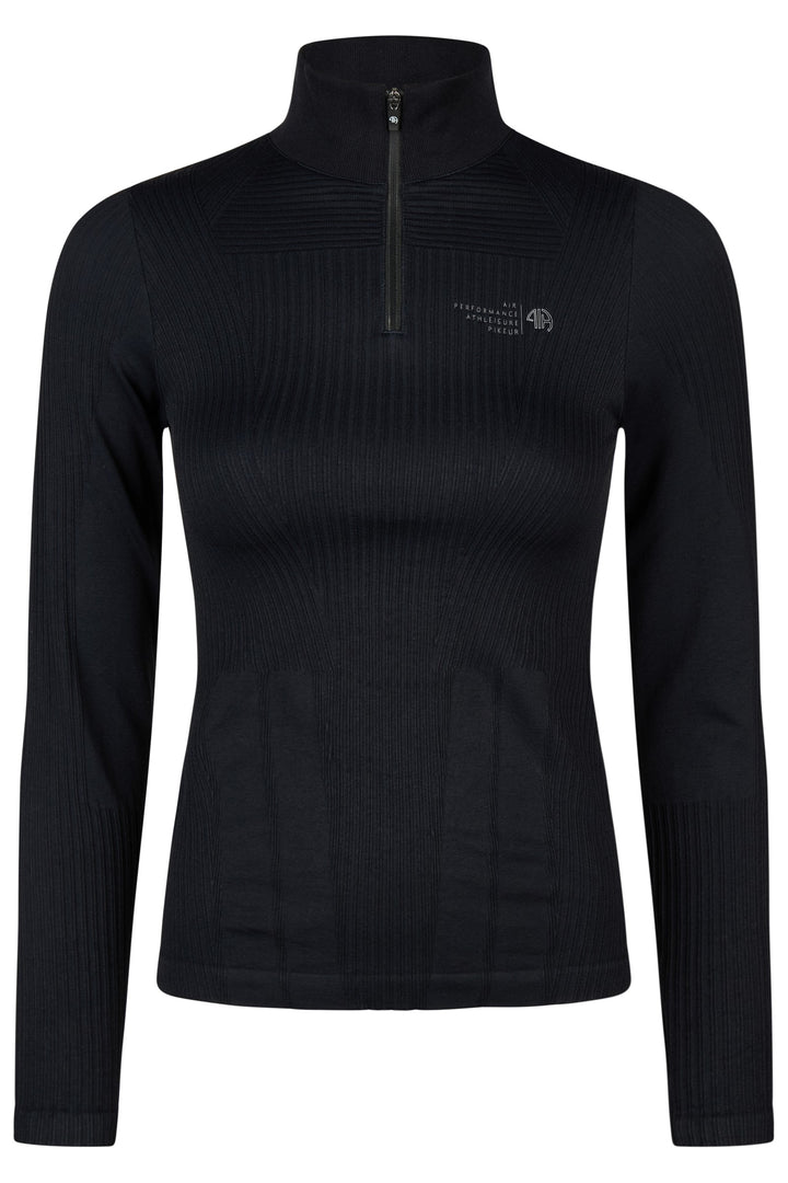 Pikeur 3D Knit Shirt - Black Navy