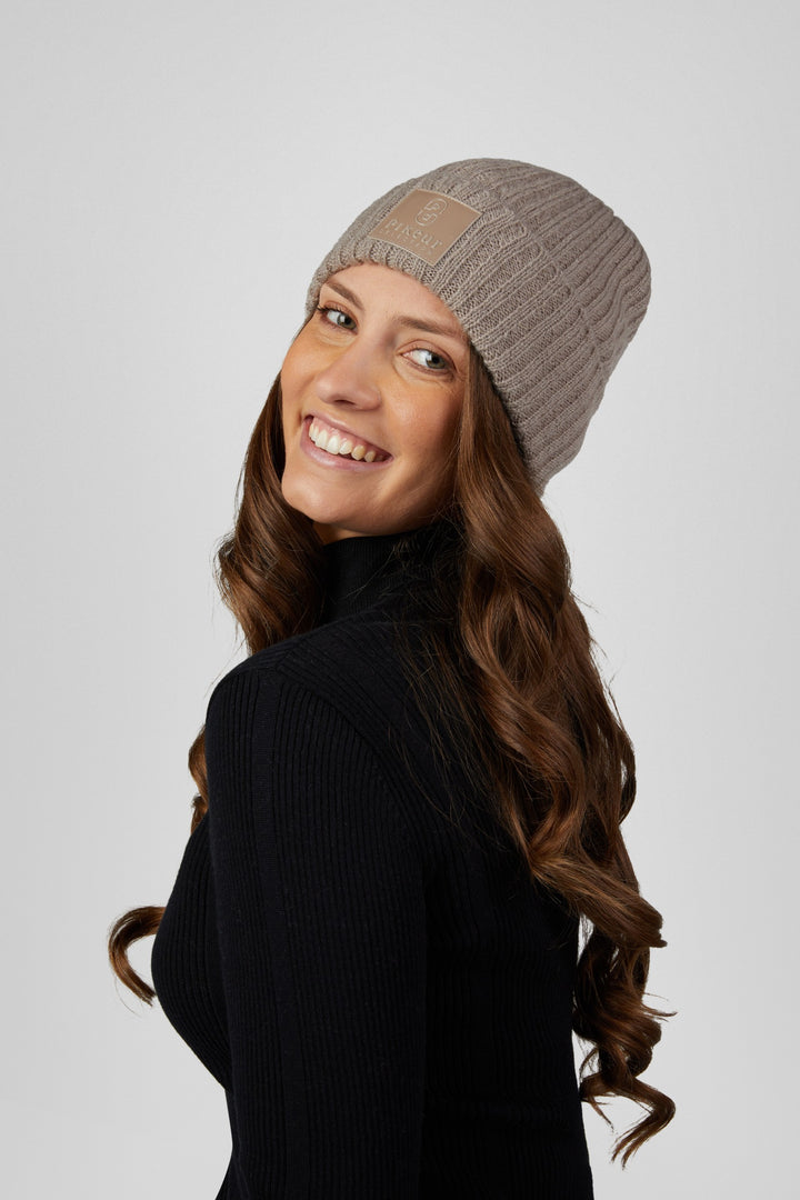 Pikeur Beanie Women's Hat - Mocha Cream