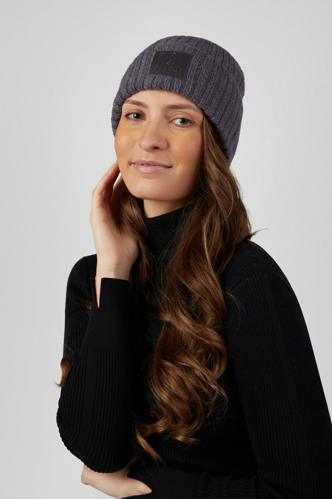 Pikeur Beanie Women's Hat - Basalt Grey