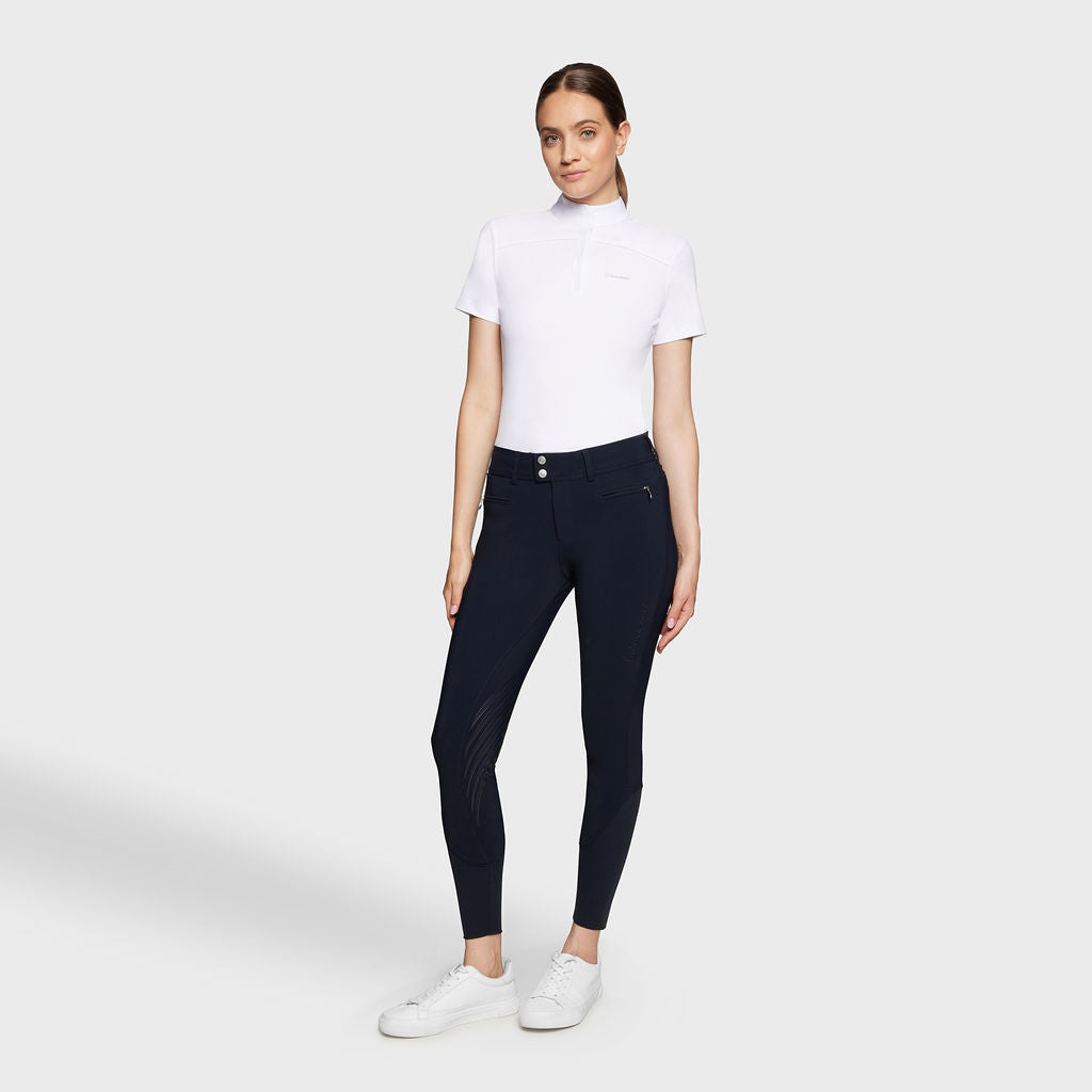 Samshield Chloe Knee Grip Breeches - Navy Blue