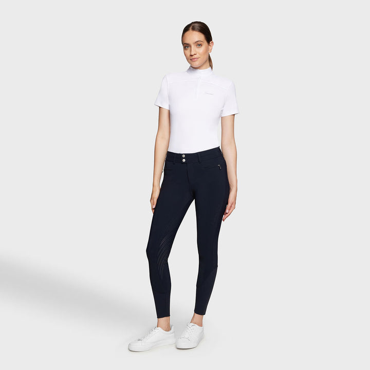 Samshield Chloe Knee Grip Breeches - Navy Blue