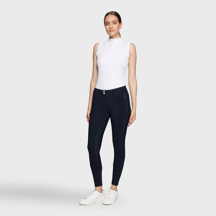 Samshield Diane Full Grip Breeches - Navy Blue
