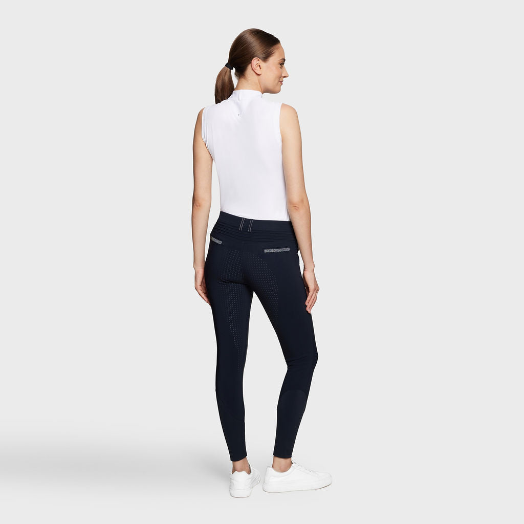 Samshield Diane Full Grip Breeches - Navy Blue