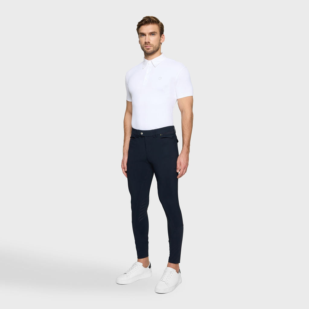 Samshield Marceau 2.0 Knee Grip Breeches - Navy Blue