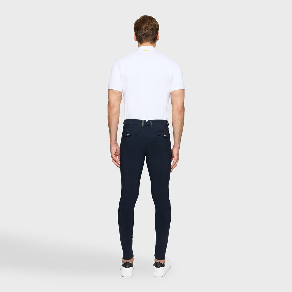 Samshield Marceau 2.0 Knee Grip Breeches - Navy Blue