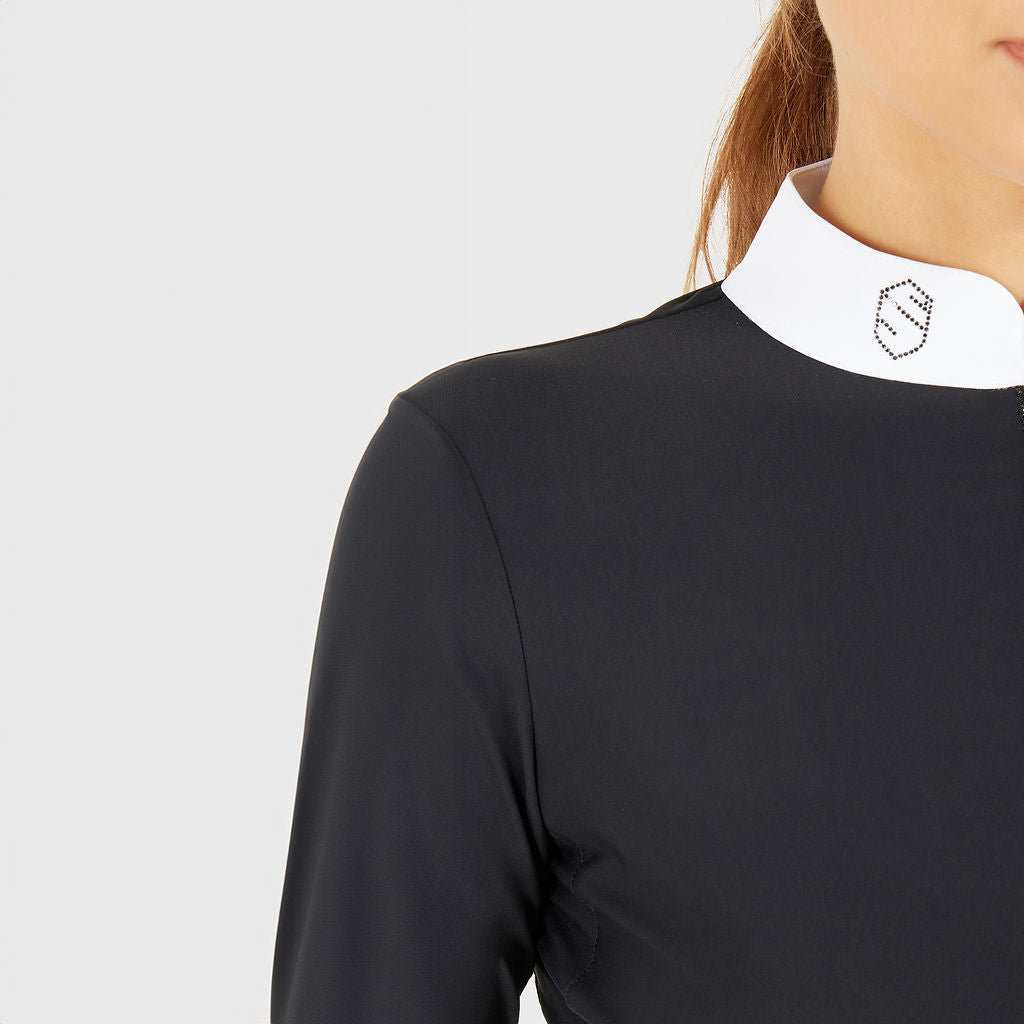 Samshield Aloise Long Sleeve Competition Shirt - Black