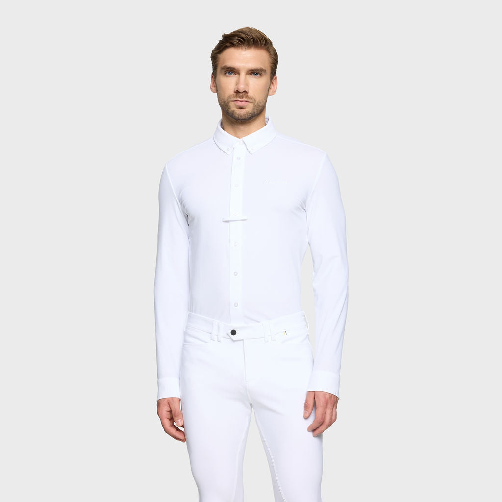 Samshield Smith Long Sleeve Competition Shirt - White