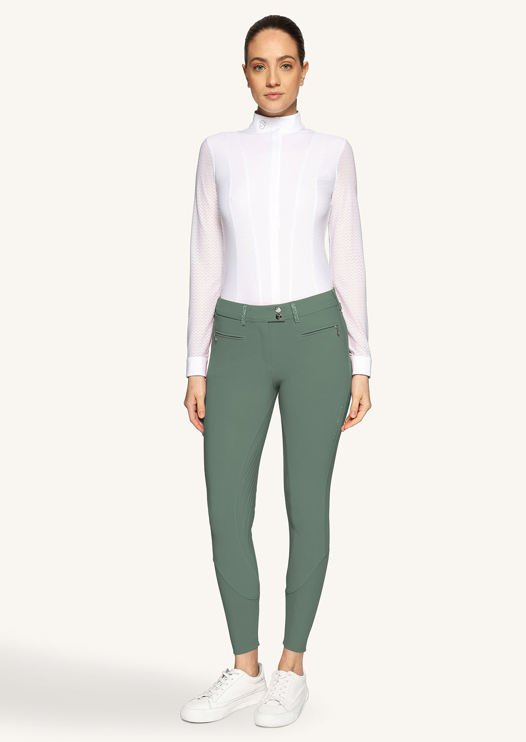 Samshield Adele Knee Grip Breeches - Pistaccio