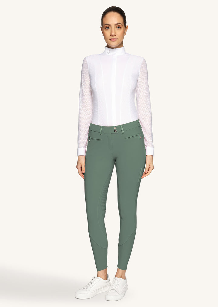 Samshield Adele Knee Grip Breeches - Pistaccio