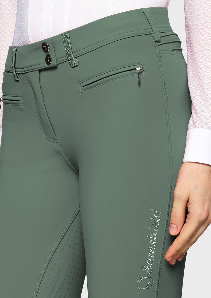 Samshield Adele Knee Grip Breeches - Pistaccio