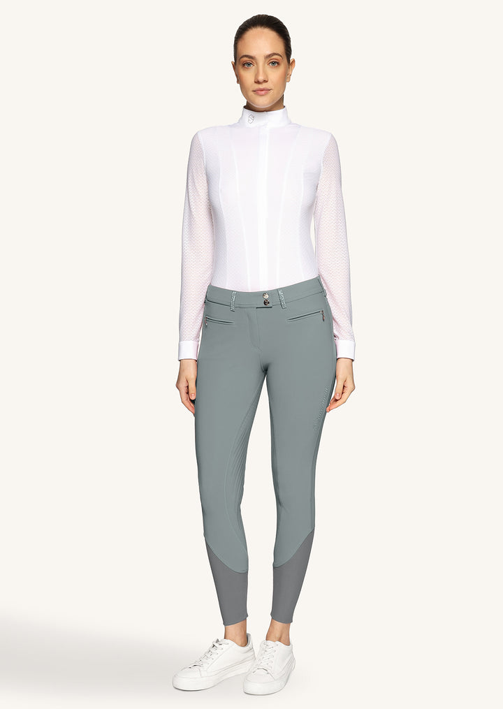 Samshield Diane Crystal Full Grip Breeches - Granit