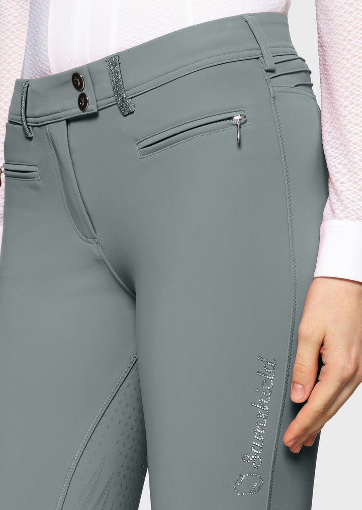Samshield Diane Crystal Full Grip Breeches - Granit