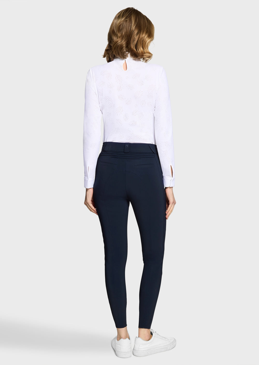Samshield Omega Knee Grip Breeches - Navy Blue