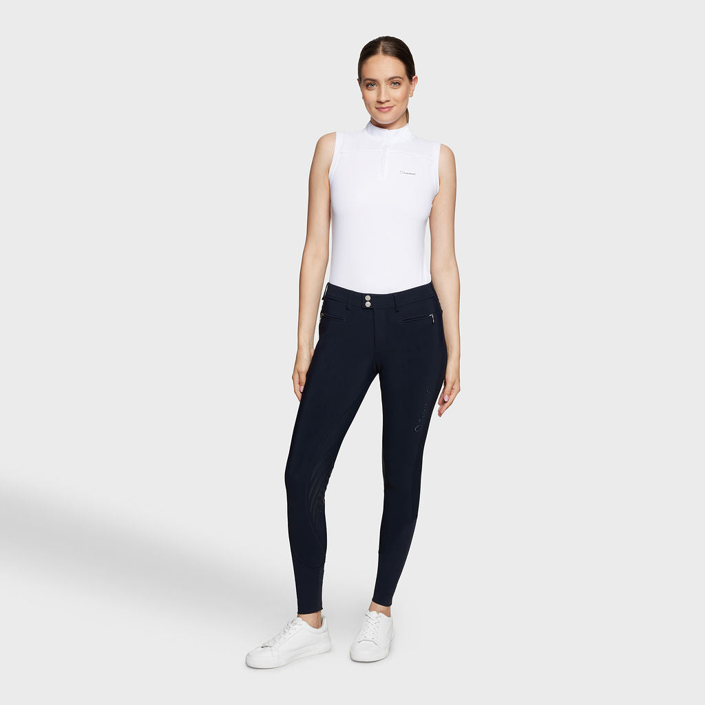 Samshield Adele 2.0 Knee Grip Breeches - Navy Blue