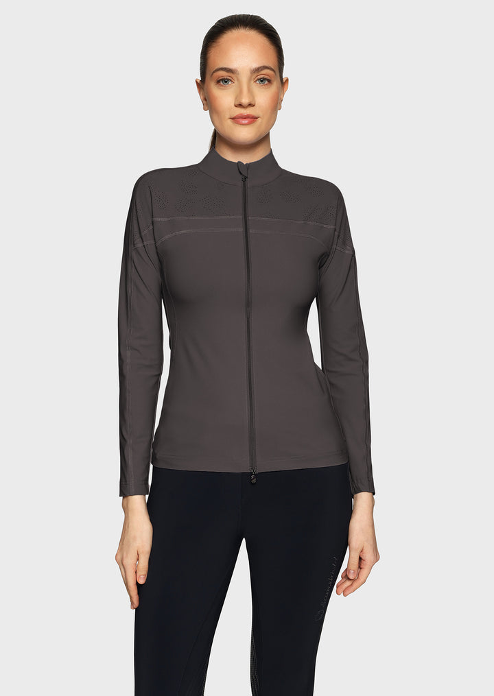Samshield Evelya Full Zip Training Top - Magnet