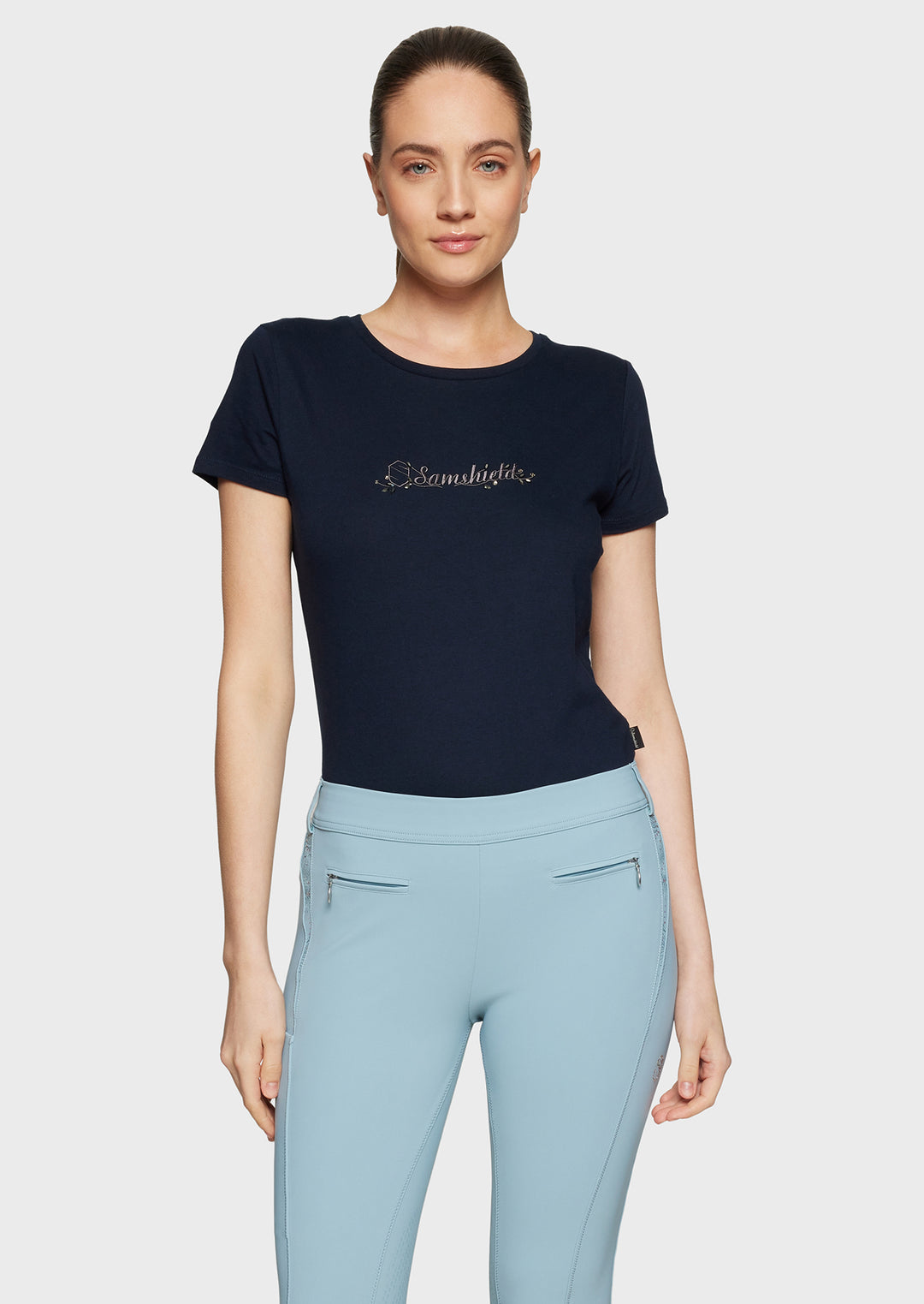 Samshield Sylvia T-Shirt - Navy Blue
