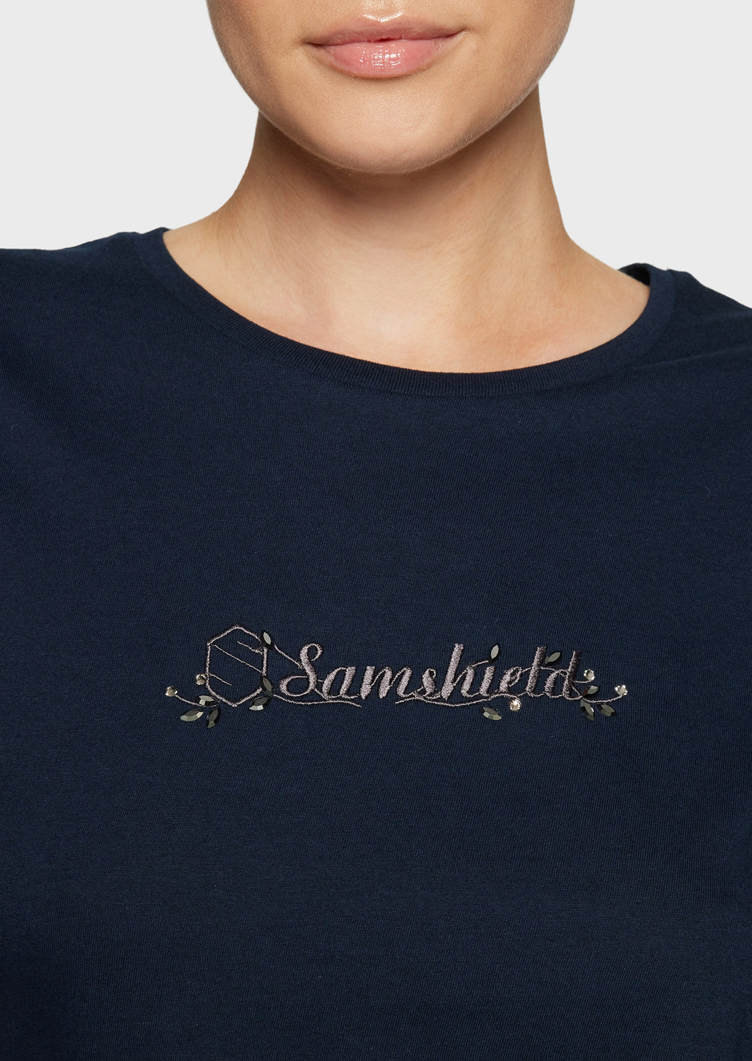 Samshield Sylvia T-Shirt - Navy Blue