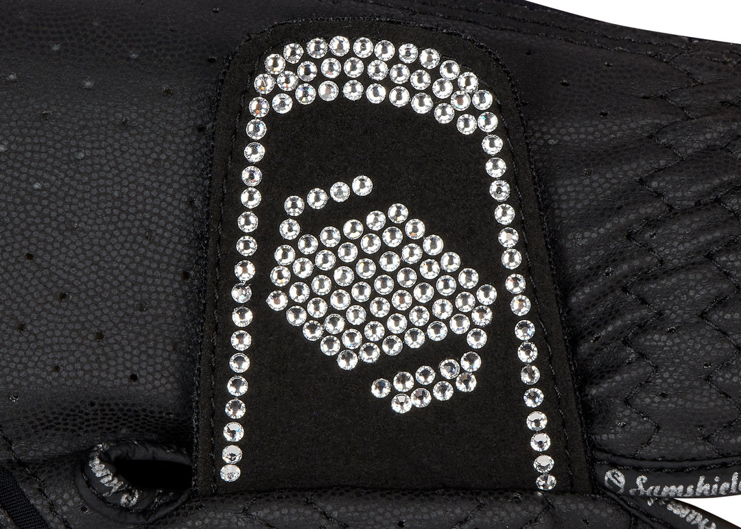 Samshield V-Skin Swarovski Riding Gloves - Black