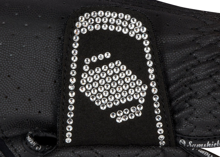 Samshield V-Skin Swarovski Riding Gloves - Black