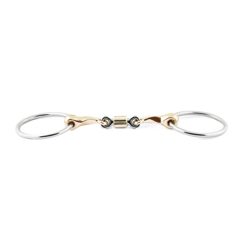 Slow Twist Double Jointed Loose Ring Bit With Roller
