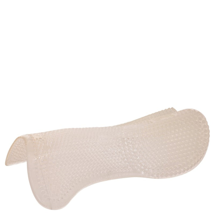 Soft gel pad with back riser