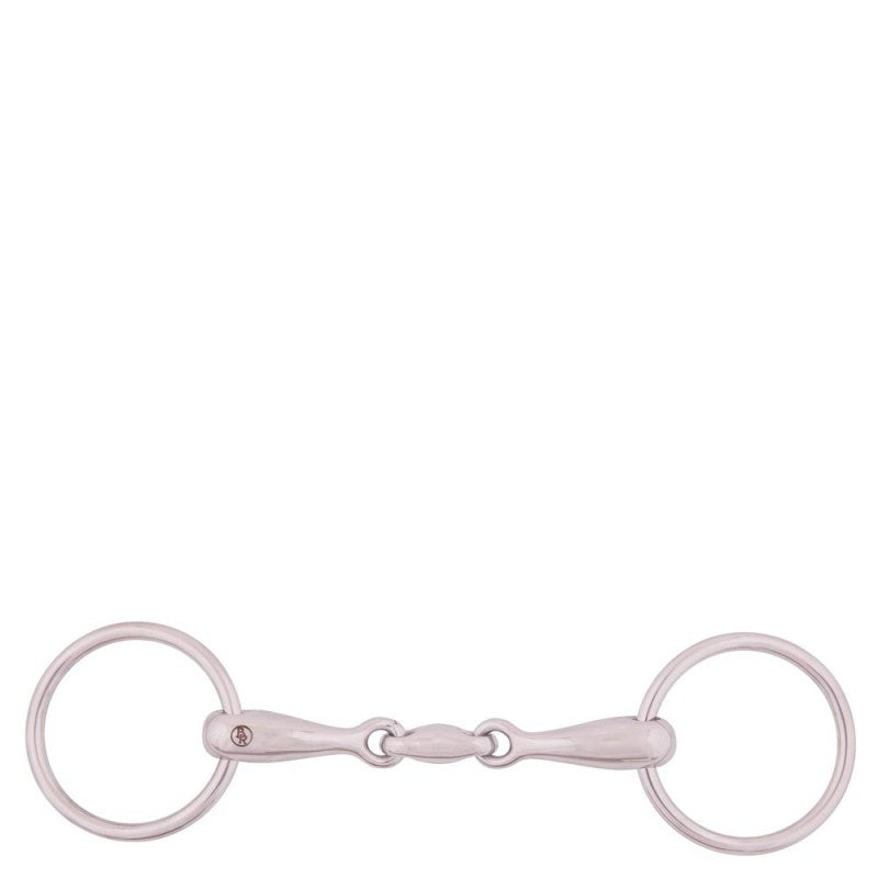 Double jointed loose ring snaffle - 16 mm