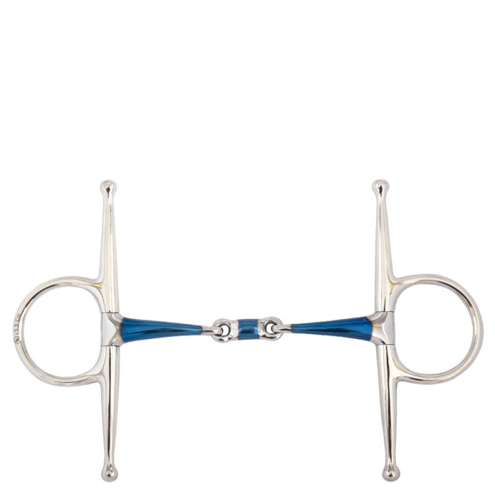 Double Jointed Full Cheek Snaffle Sweet Iron - 14 mm