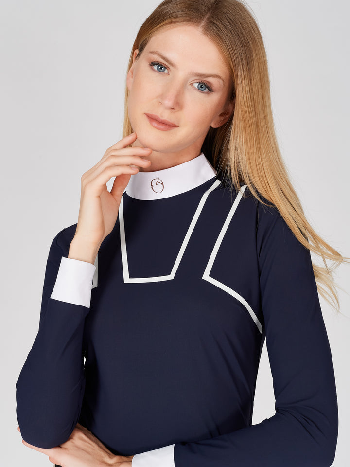 Milazzo polo shirt long sleeves