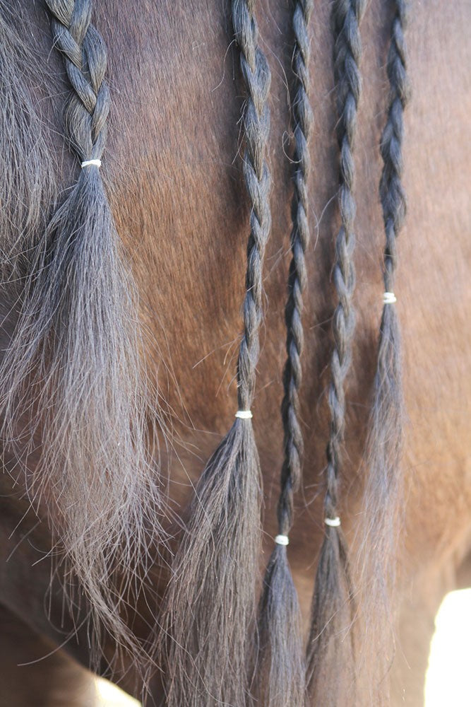 Transparent magic braids