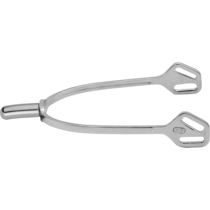 ULTRA fit SLIMLINE spurs with Balkenhol fastening - Stainless steel, 25 mm rounded