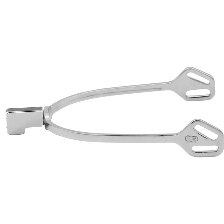 ULTRA fit SLIMLINE spurs with Balkenhol fastening - Stainless steel, 20 mm flat