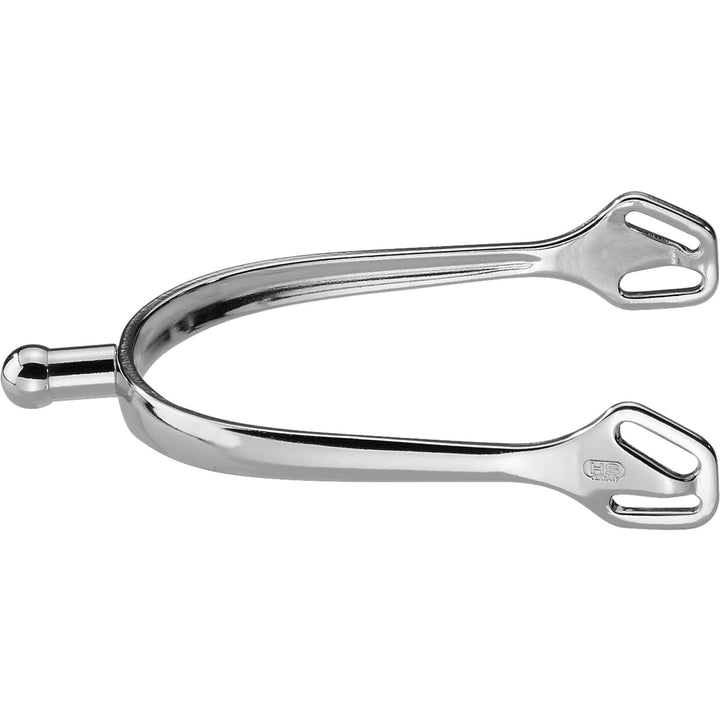 ULTRA fit SLIMLINE spurs with Balkenhol fastening - Stainless steel, 20 mm ball-shaped